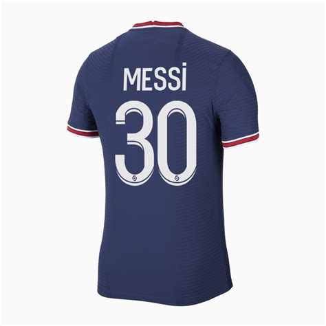 messi jersey number psg